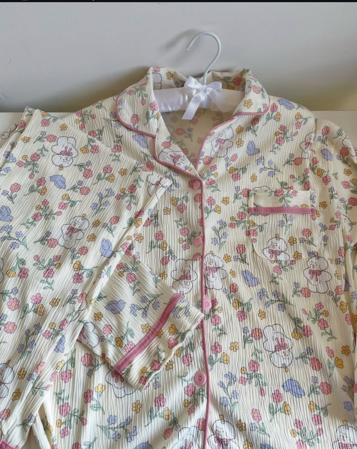 Floral Print PJ set