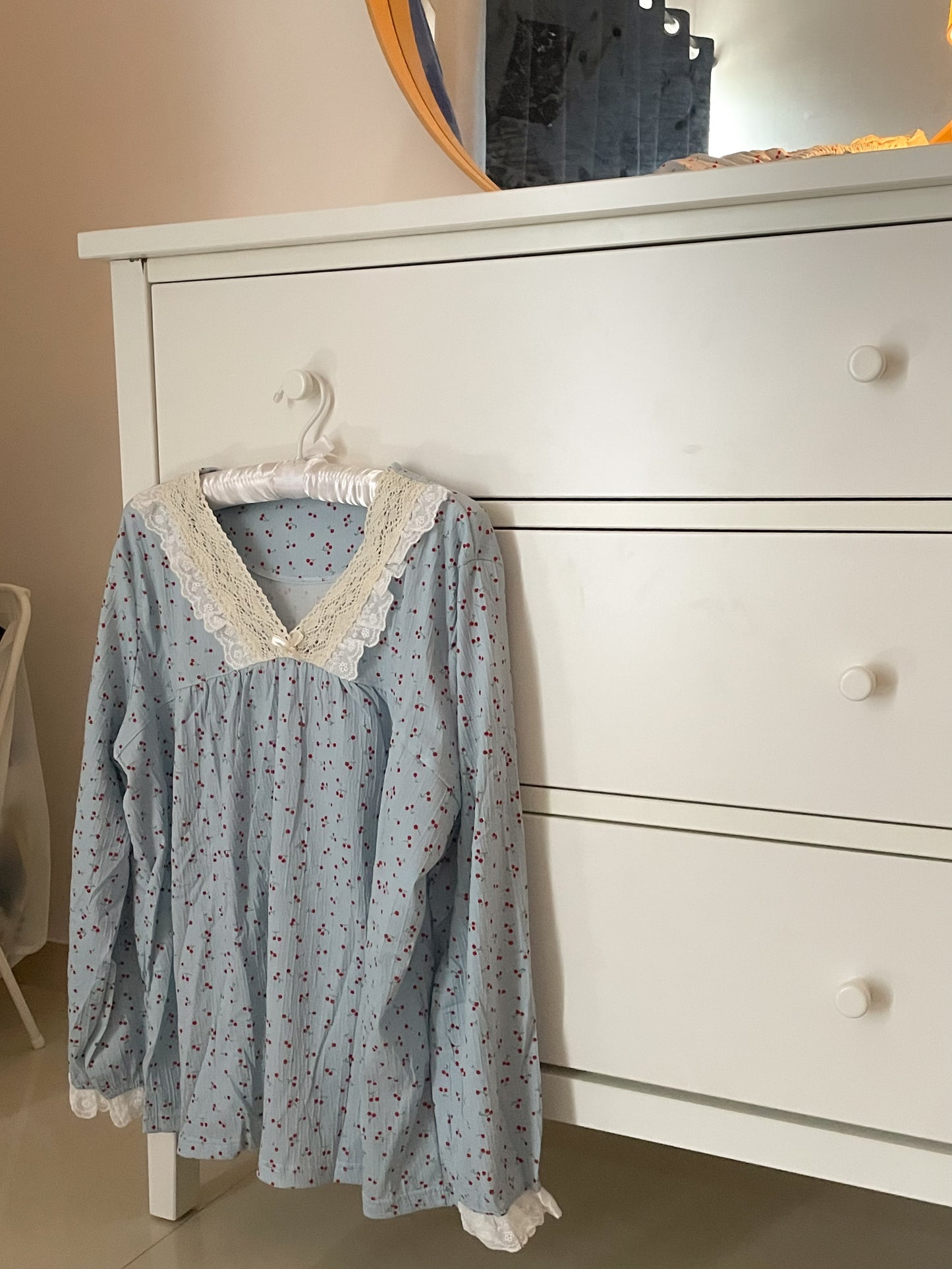 Cloud Blue Cherry Set
