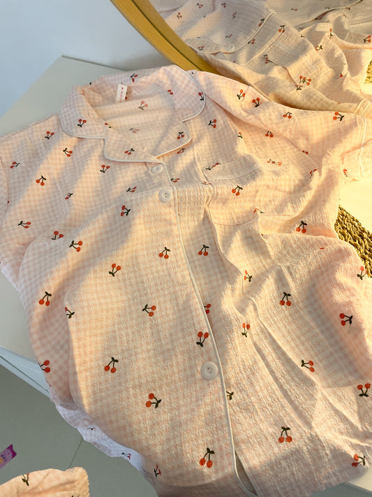 Chery print pj set