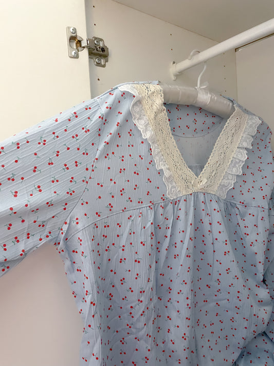 Cloud Blue Cherry Set