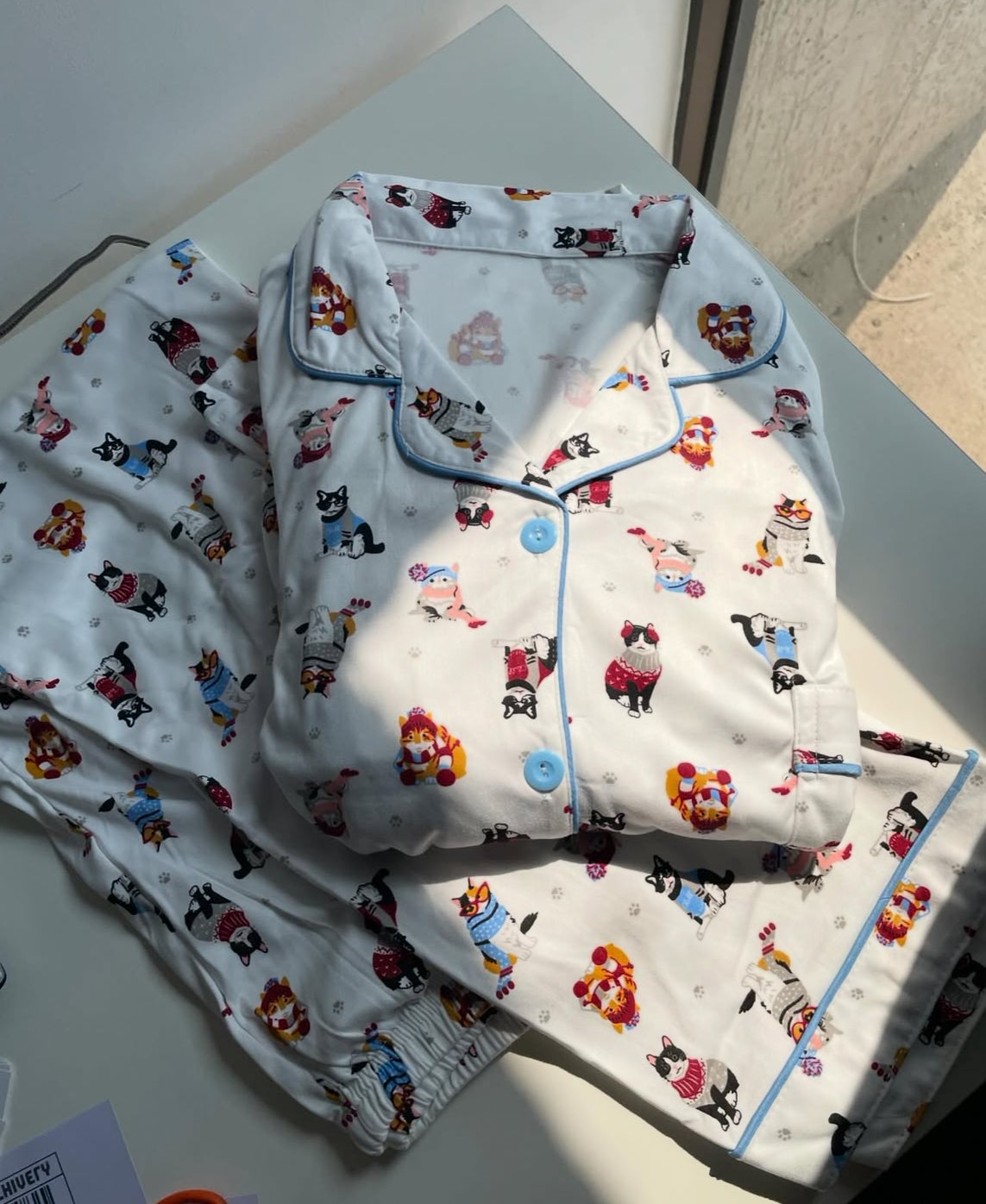 Cat Pyjama set