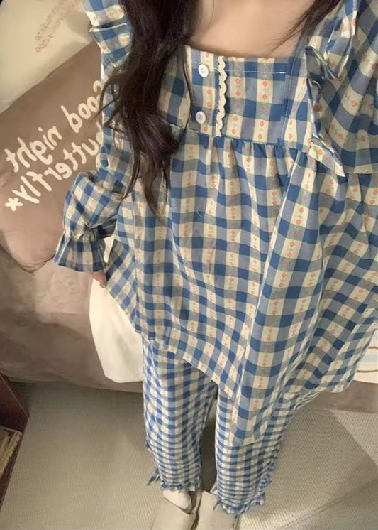 Luna gingham long sleeve