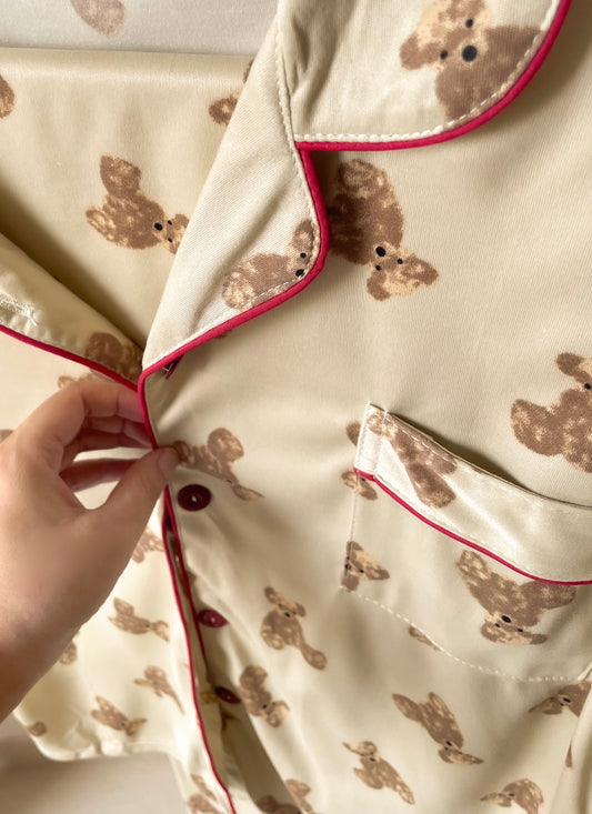 Teddy Print PJ
