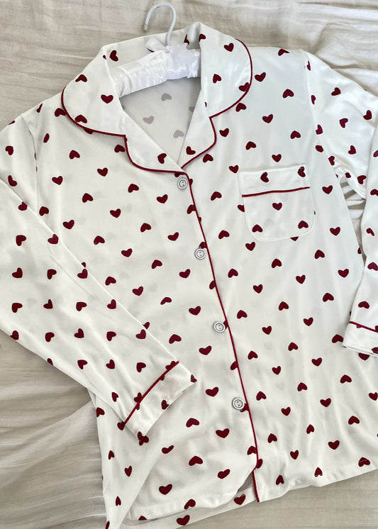 White heart set